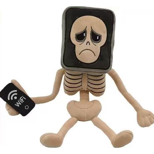 М'яка іграшка дитяча ROBLOX Steal a Brainrot Pot Hotspot WiFi Скелет Wi-Fi (арт EPC15059M)