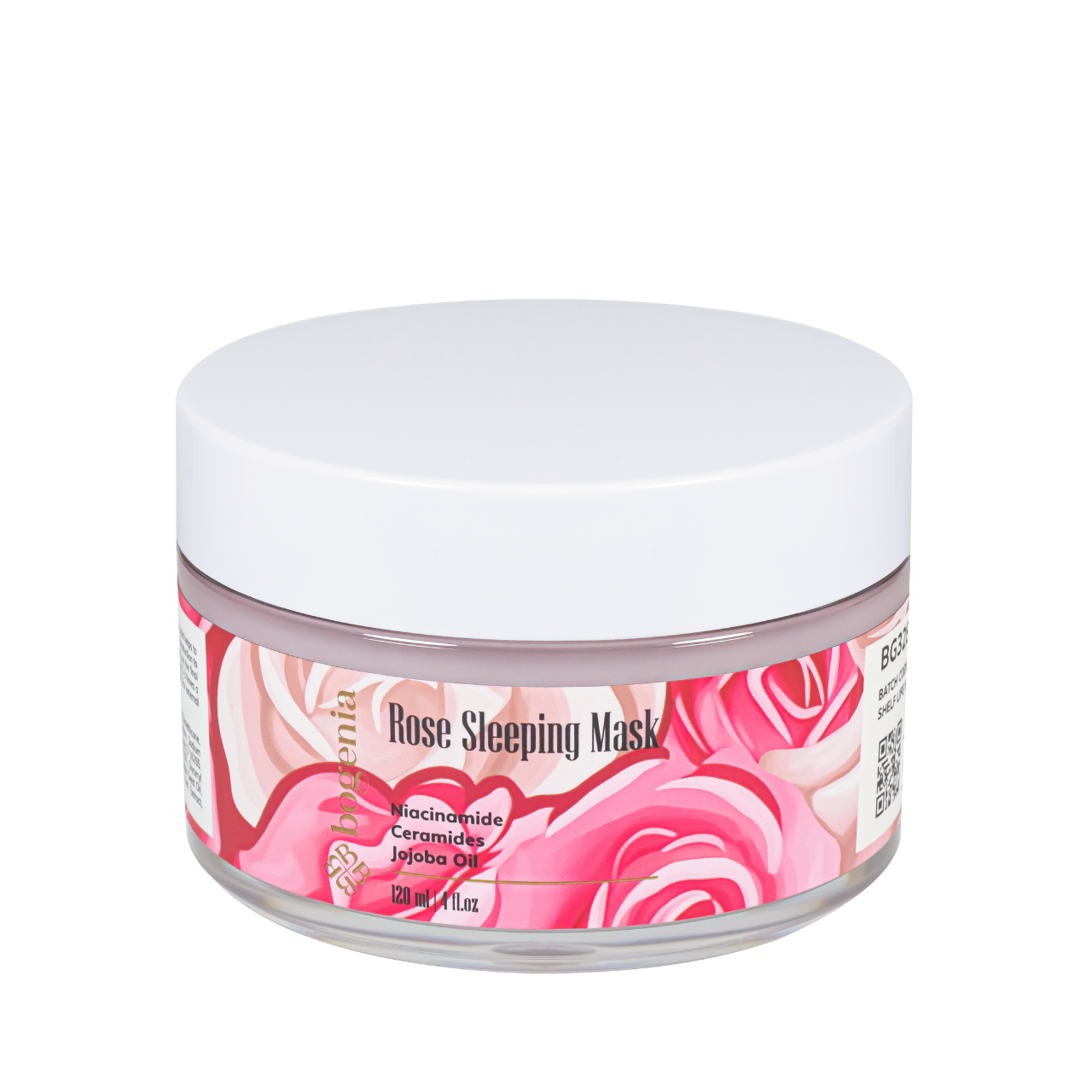 Маска для кожи лица ночная увлажняющая Bogenia Rose Sleeping Mask BG328001