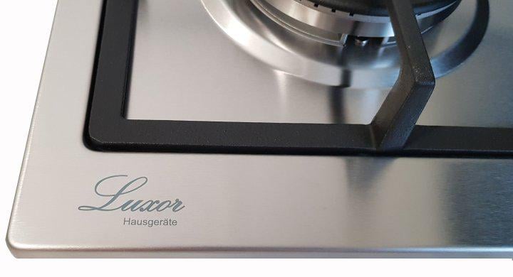 Варильна поверхня газова Luxor PG 740 SS нержавіюча сталь + куточок - фото 4