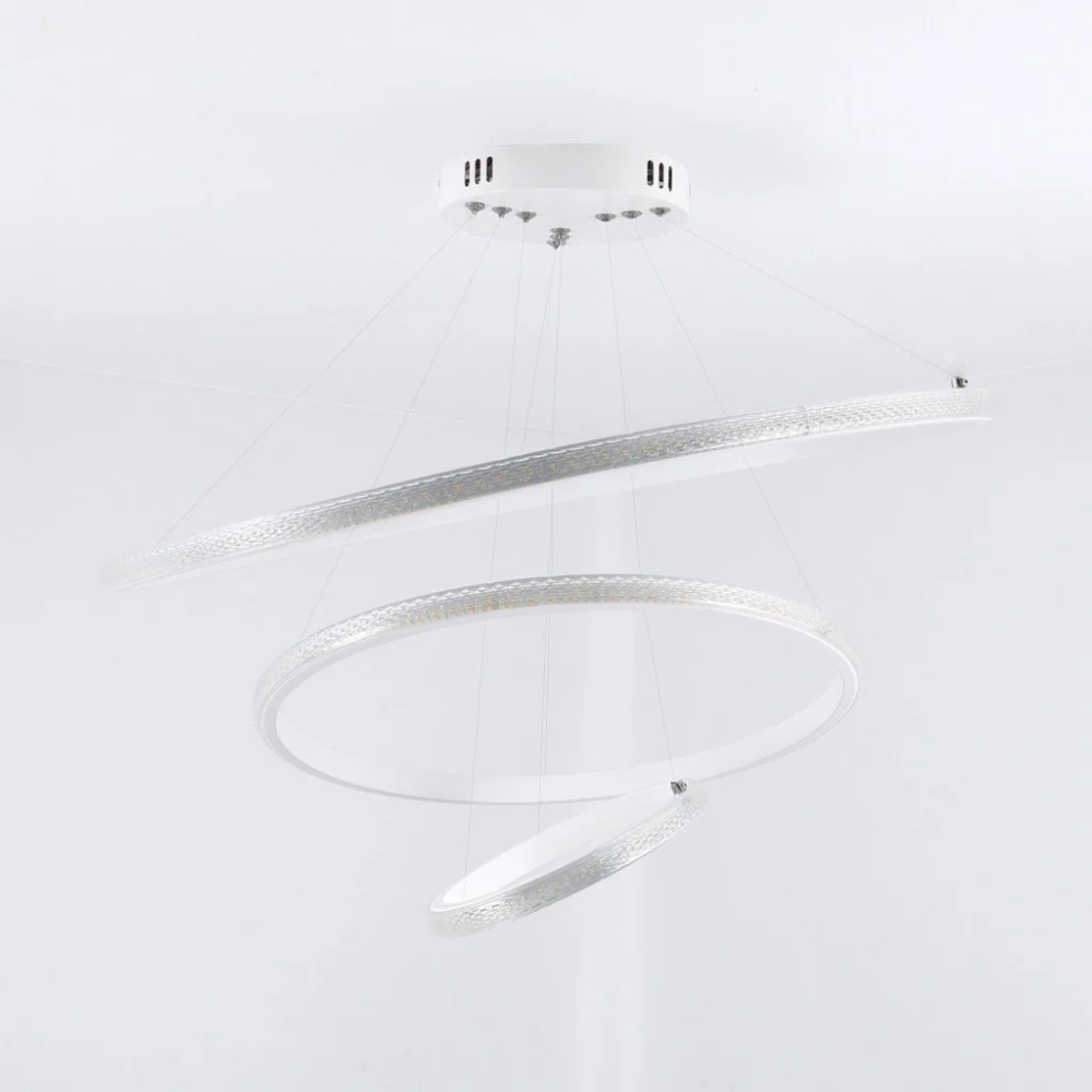 Люстра светодиодная подвесная управляемая ESLLSE AKRILIKA 3R 70 Вт 600x1100 мм Белый (27712825) Люстра светодиодная подвесная управляемая ESLLSE AKRILIKA 3R 70 Вт 600x1100 мм Белый (27712825)