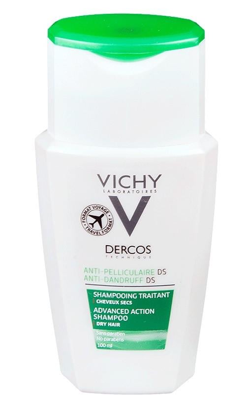 Шампунь против перхоти для нормальных и жирных волос Vichy Dercos Anti-Dandruff DS 100 мл