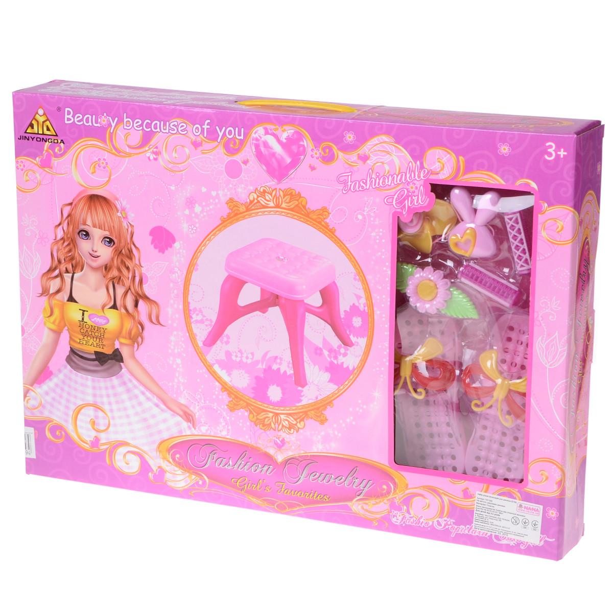 Набор детских аксессуаров со стульчиком и туфлями Na-Na (ID168) - фото 2