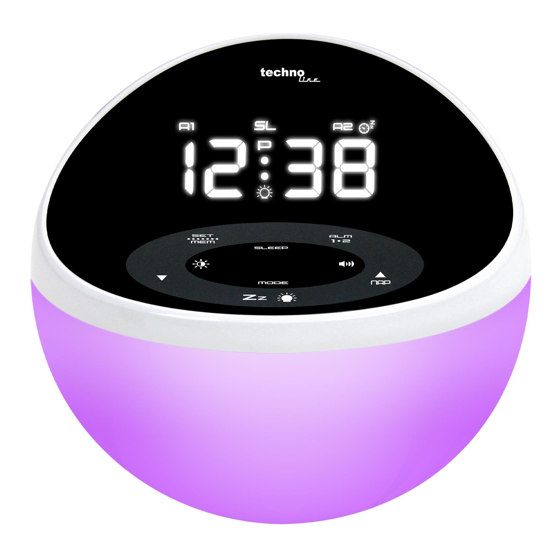 Часы настольные с радио Technoline WT500 Black/White (WT500) - фото 10 Часы настольные с радио Technoline WT500 Black/White (WT500) - фото 10