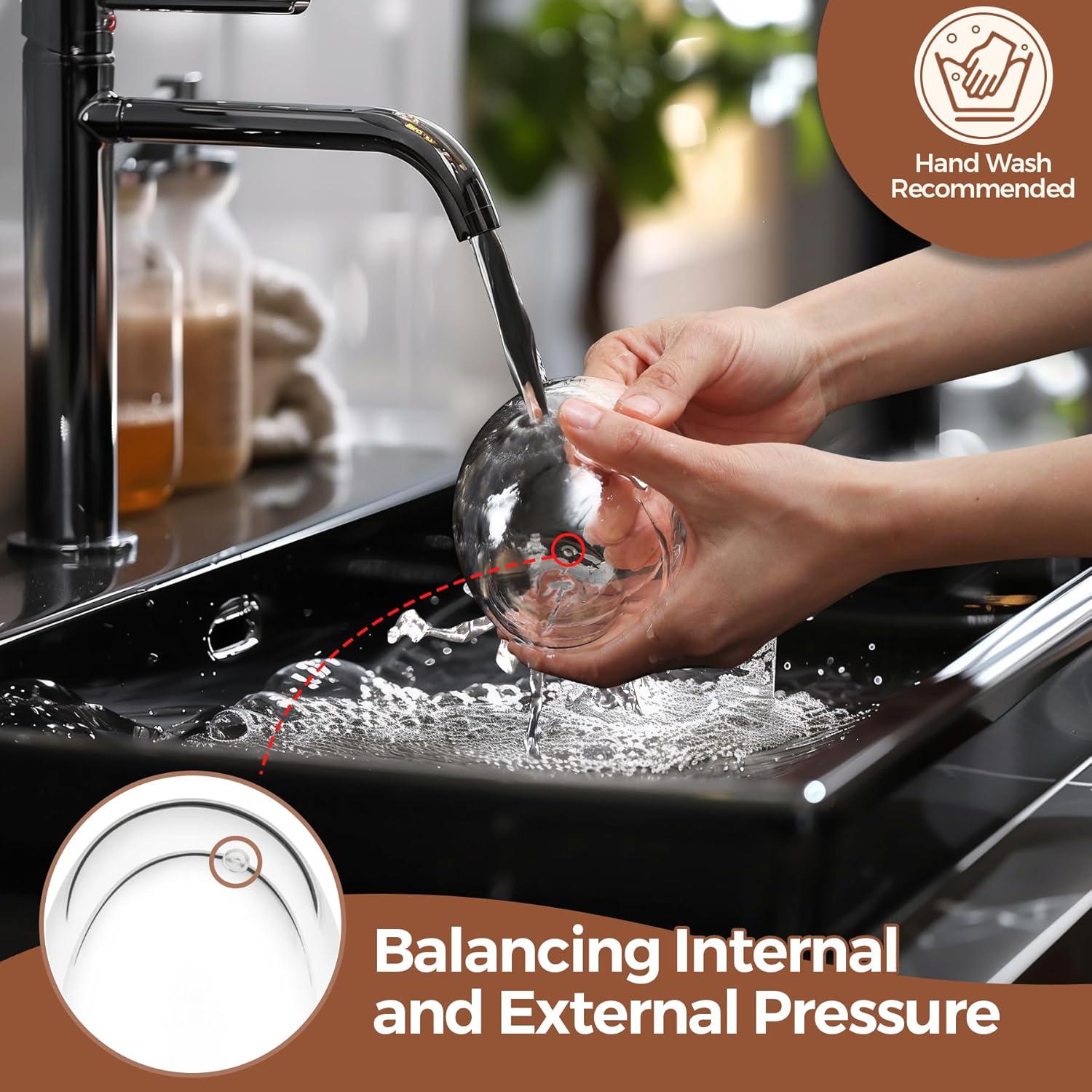 Набір скляних термостаканів Classica Java 250 мл з подвійними стінками 6 шт. Прозорий (906394) - фото 8 Набір скляних термостаканів Classica Java 250 мл з подвійними стінками 6 шт. Прозорий (906394) - фото 8