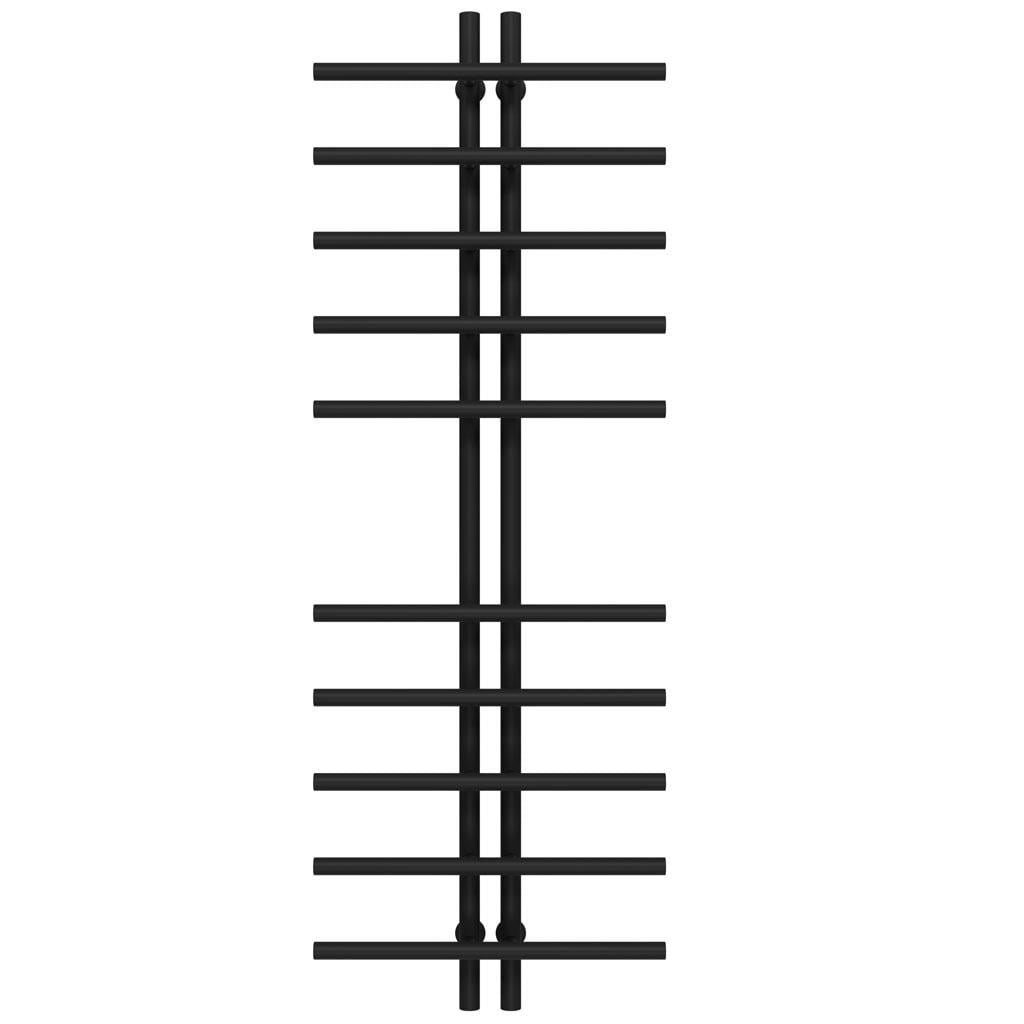 Полотенцесушитель водяной Deffi Grey П10 нижнее подключение нержавеющая сталь 60х1200 мм Черный (A.GY.120.6.10.BA) Полотенцесушитель водяной Deffi Grey П10 нижнее подключение нержавеющая сталь 60х1200 мм Черный (A.GY.120.6.10.BA)