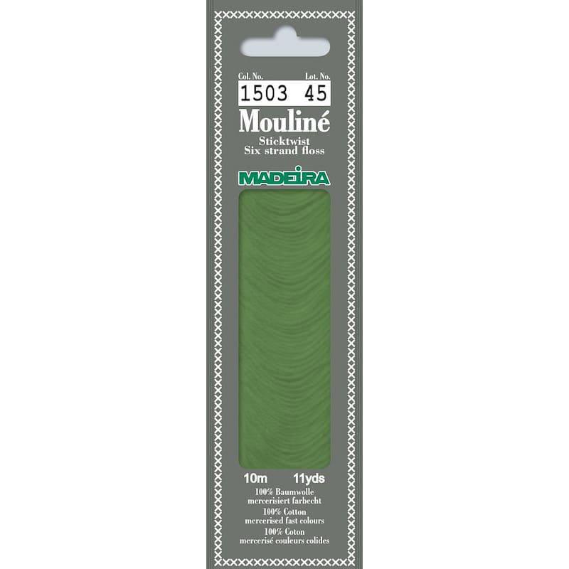 Нитки мулине Madeira 1503 Mouline Авокадо