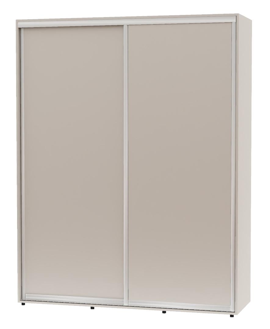 Шафа-купе дводверна Алекса ДСП 170х60х230 см Кашемір (51193) - фото 1 Шафа-купе дводверна Алекса ДСП 170х60х230 см Кашемір (51193) - фото 1