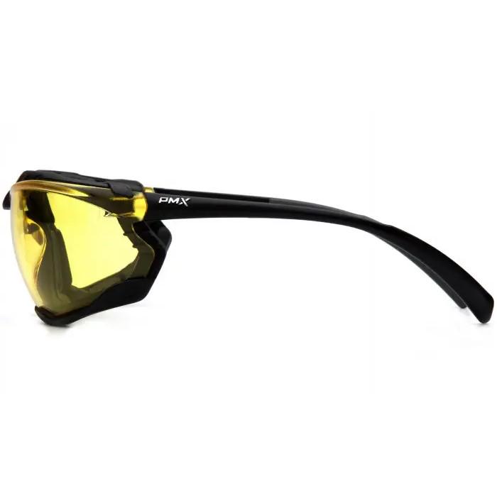 Окуляри захисні із ущільнювачем Pyramex Proximity amber Anti-Fog Жовтий - фото 3