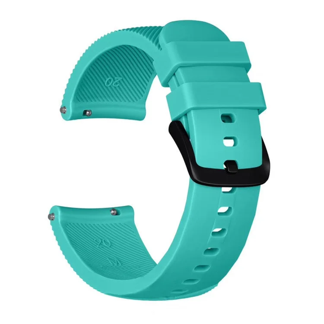 Ремешок силиконовый для Xiaomi Amazfit GTS 3 22 мм Light green (3009)