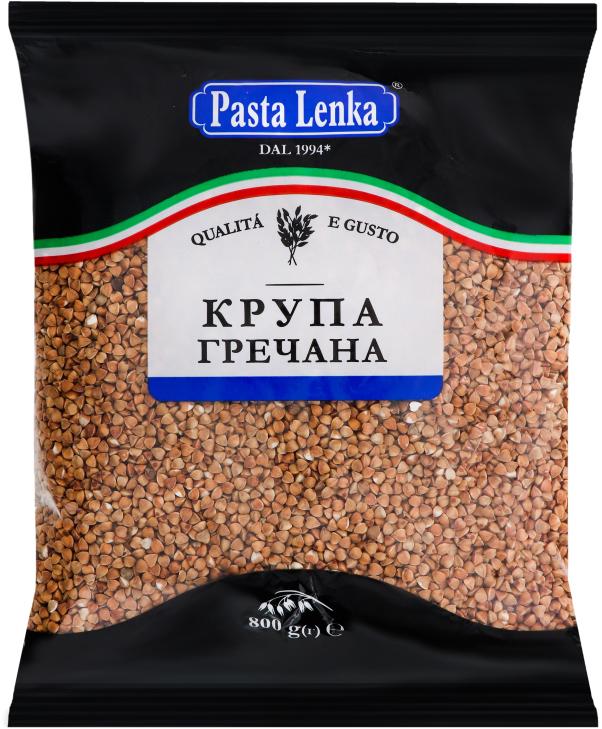 Крупа гречана Pasta Lenka 800 г (16211)