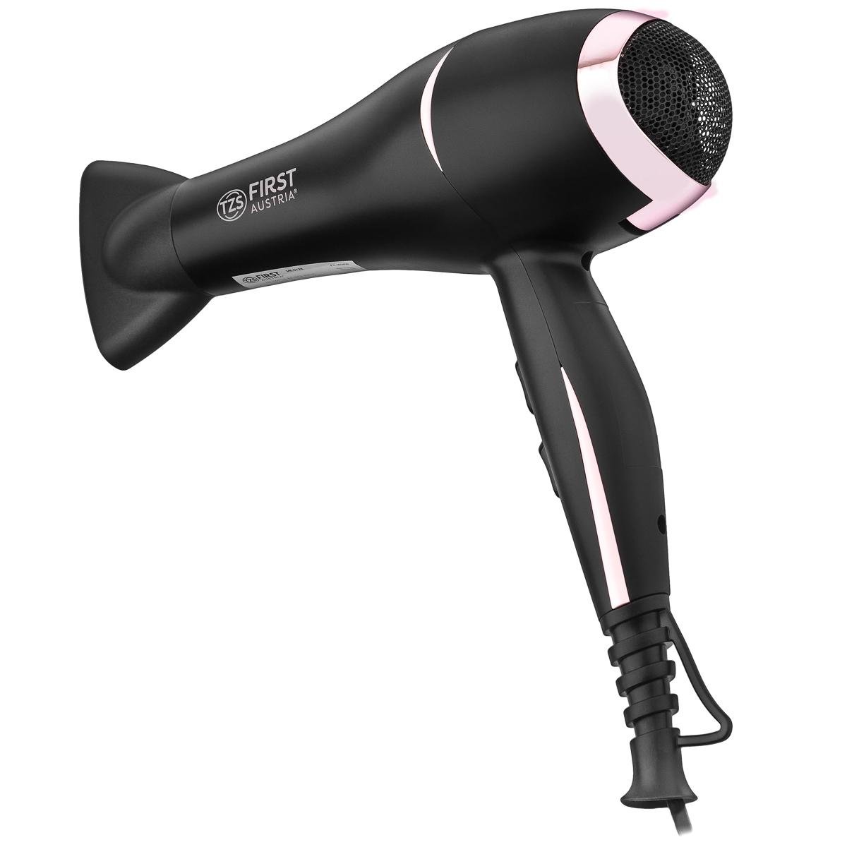 Фен для сушки волос First FA-5654-9-BA 2000Вт Черный (623911) - фото 2 Фен для сушки волос First FA-5654-9-BA 2000Вт Черный (623911) - фото 2