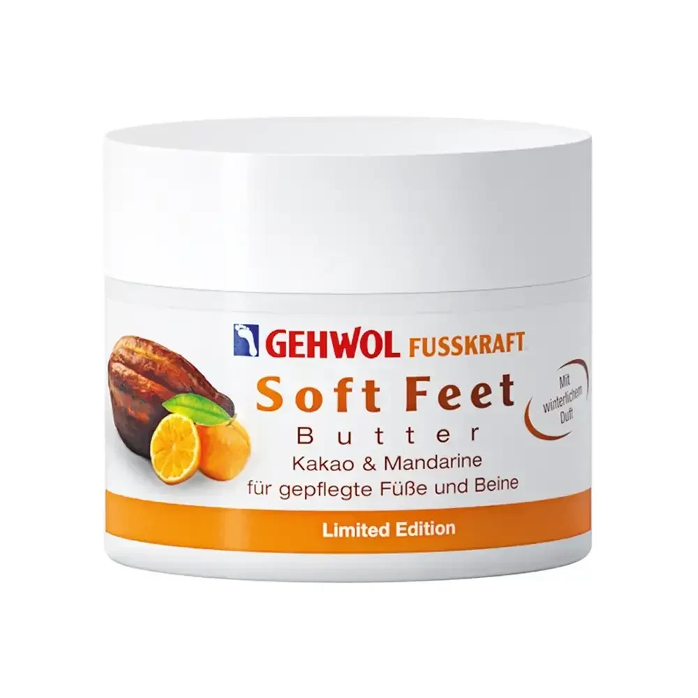 Крем для ніг Fusskraft Soft Feet Gehwol з какао та мандариновим маслом 50 мл Крем для ніг Fusskraft Soft Feet Gehwol з какао та мандариновим маслом 50 мл