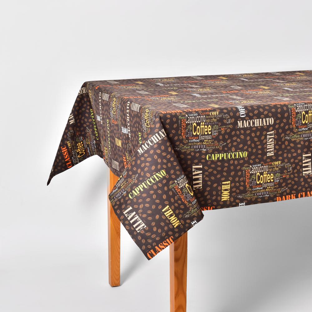 Скатерть IDEIA Кофе водоотталкивающий хлопок 140x170 см (24815)
