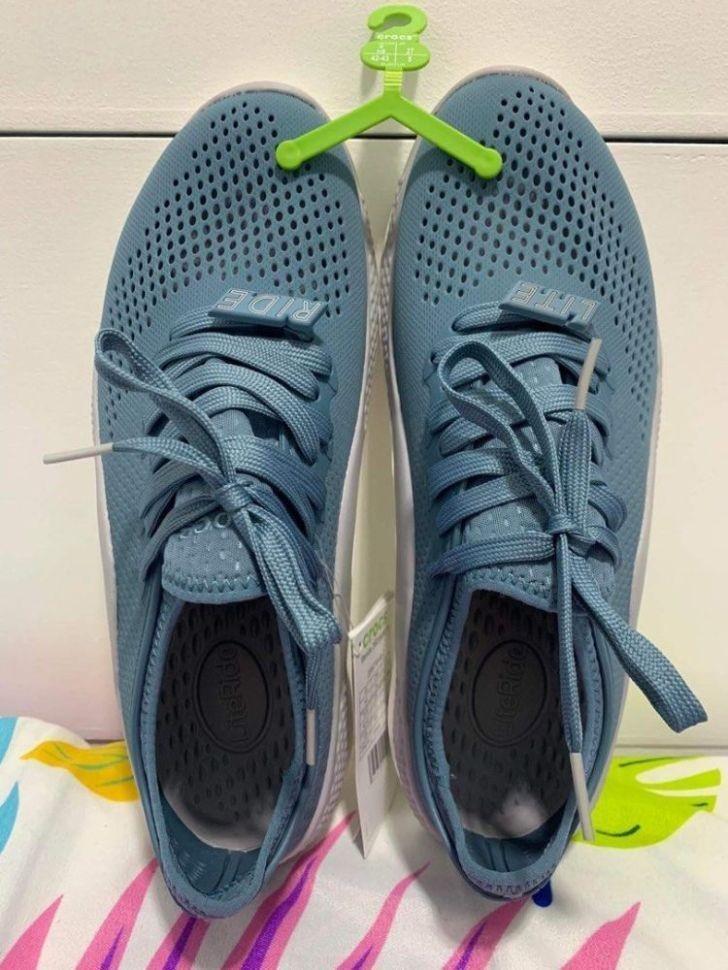 Кросівки чоловічі Crocs LiteRide 360 Pacer Steel Microchip р. 39-40 Світло-синій (11139) - фото 3 Кросівки чоловічі Crocs LiteRide 360 Pacer Steel Microchip р. 39-40 Світло-синій (11139) - фото 3