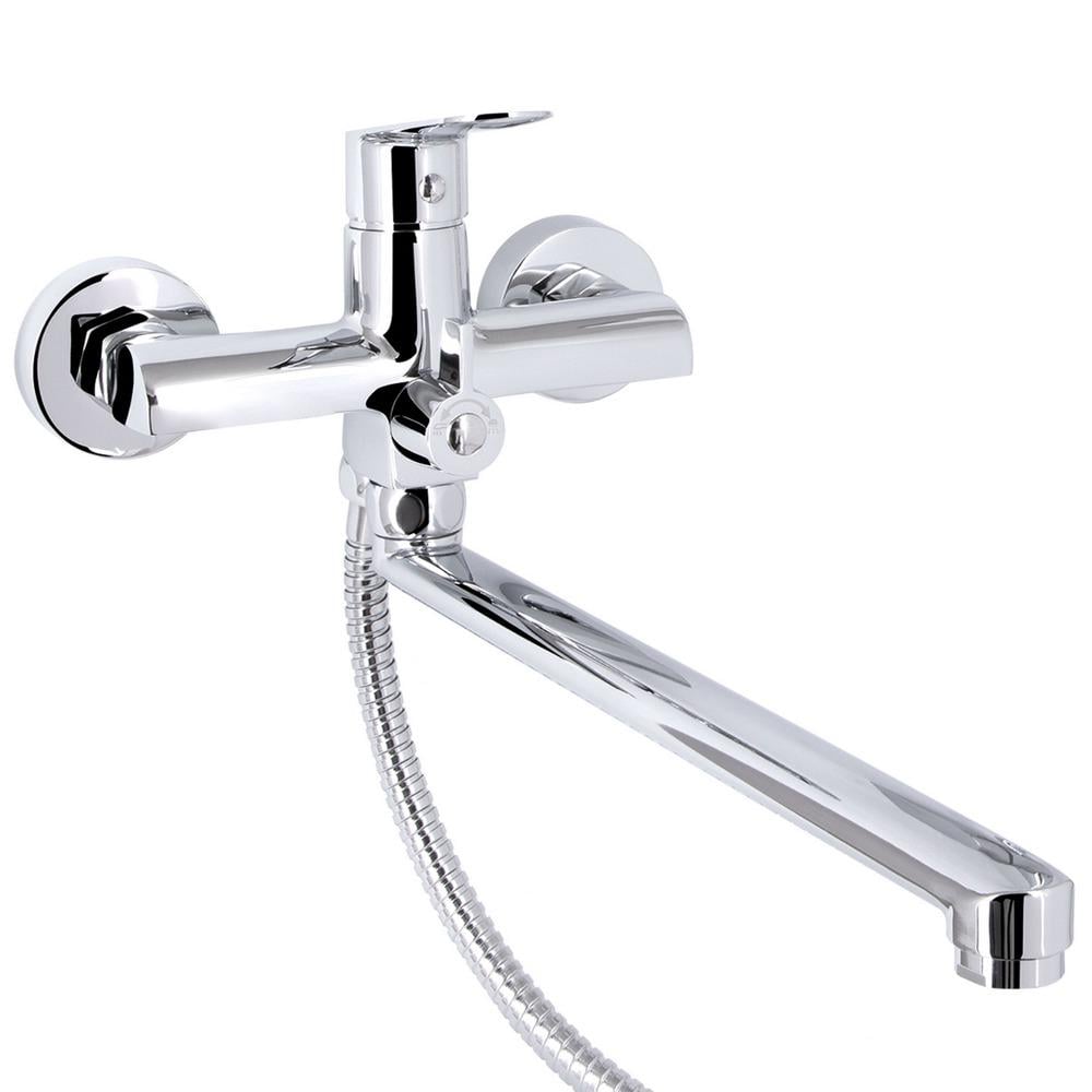 Змішувач для ванної Q-tap Evia QTEVI260CRM47579 одноважільний Хром (252832)