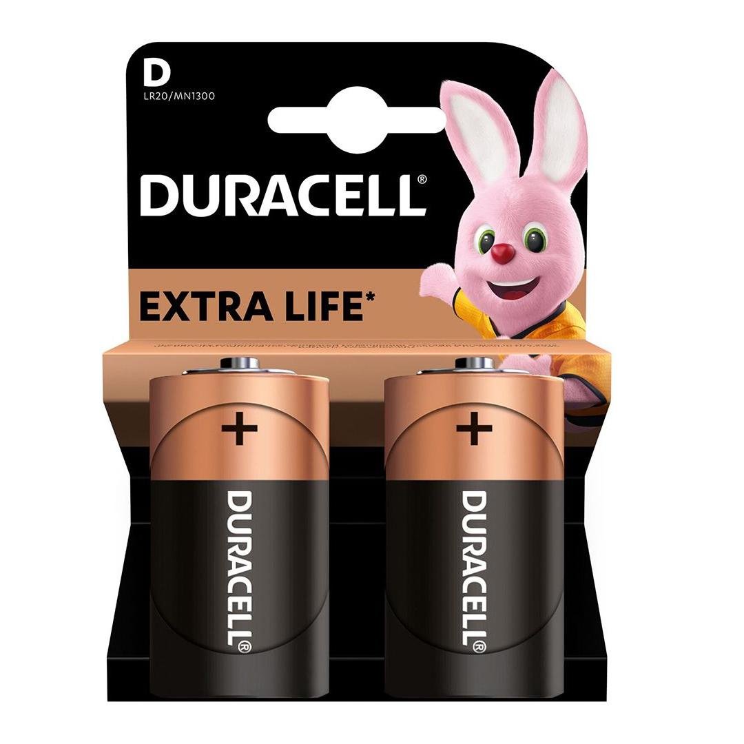 Батарейки лужні Duracell/D LR20 MN1300 2 шт. (5000394052512)