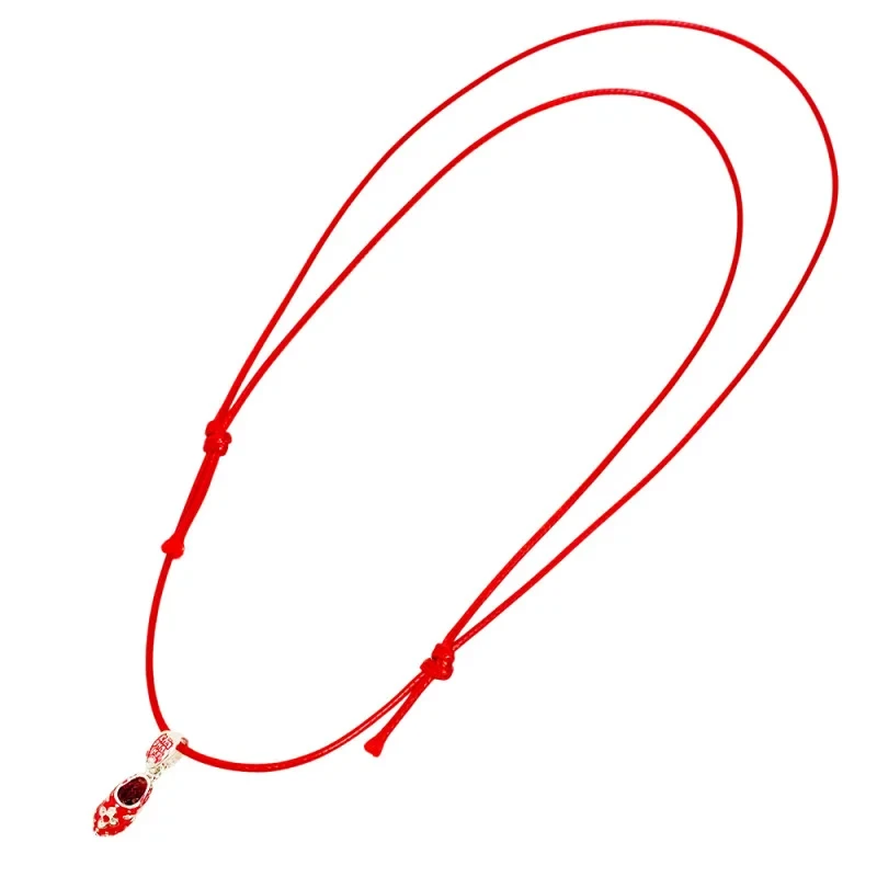 Підвіска Башмачок Спиридона з Філахто Червоний зі срібленням (30074994)