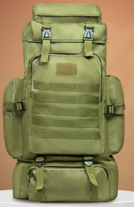 Рюкзак военный штурмовой с системой Molle 80 л Олива (2549772520)
