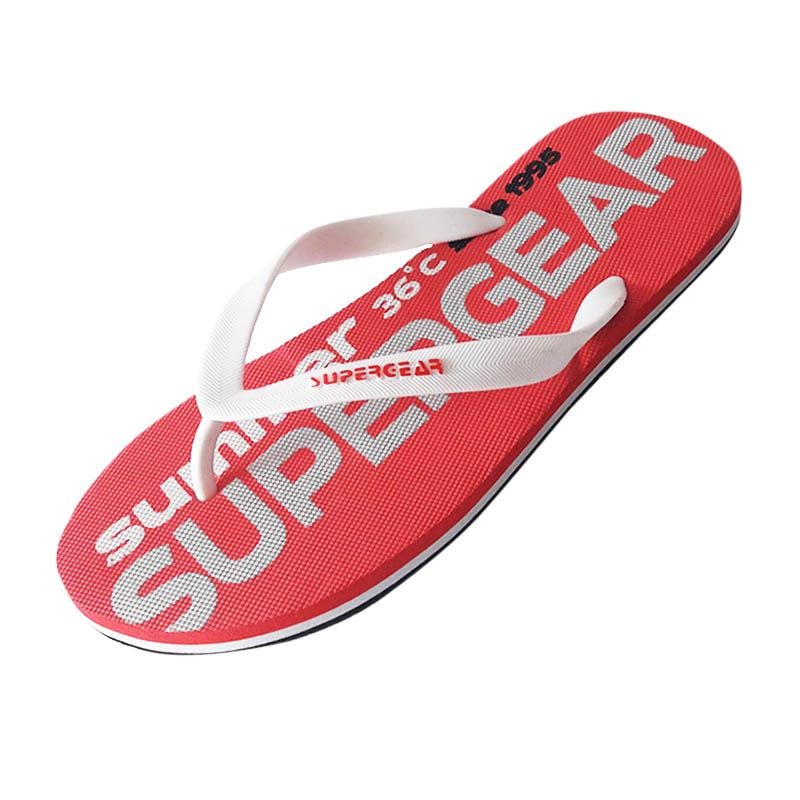Шлепки Super Gear р. 45 Красный (3664)
