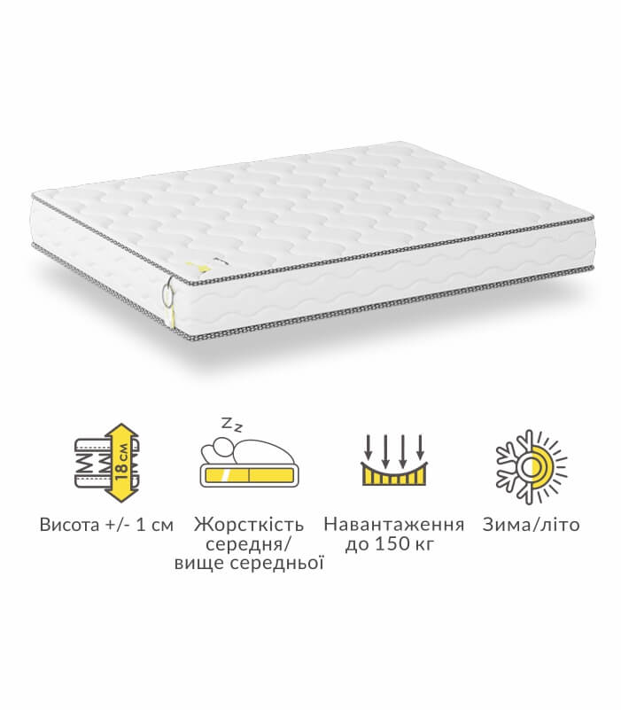 Матрац ортопедичний Safety 120x200 см - фото 2