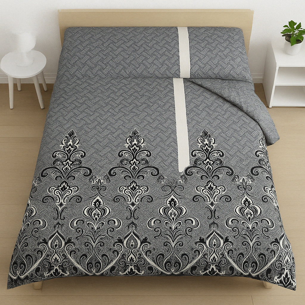 Пододеяльник полиэстер Royal Grey 180х220 см (T85-2804RG/x180)