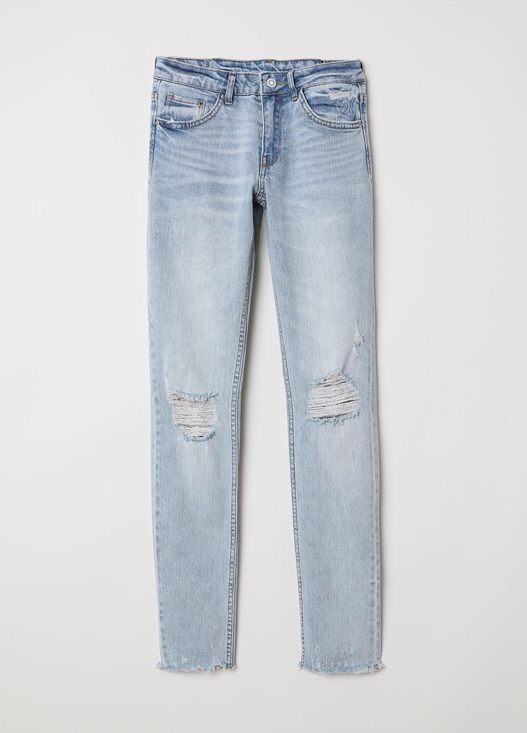 Джинсы женские H&M р. 30 Голубой (556260b42)