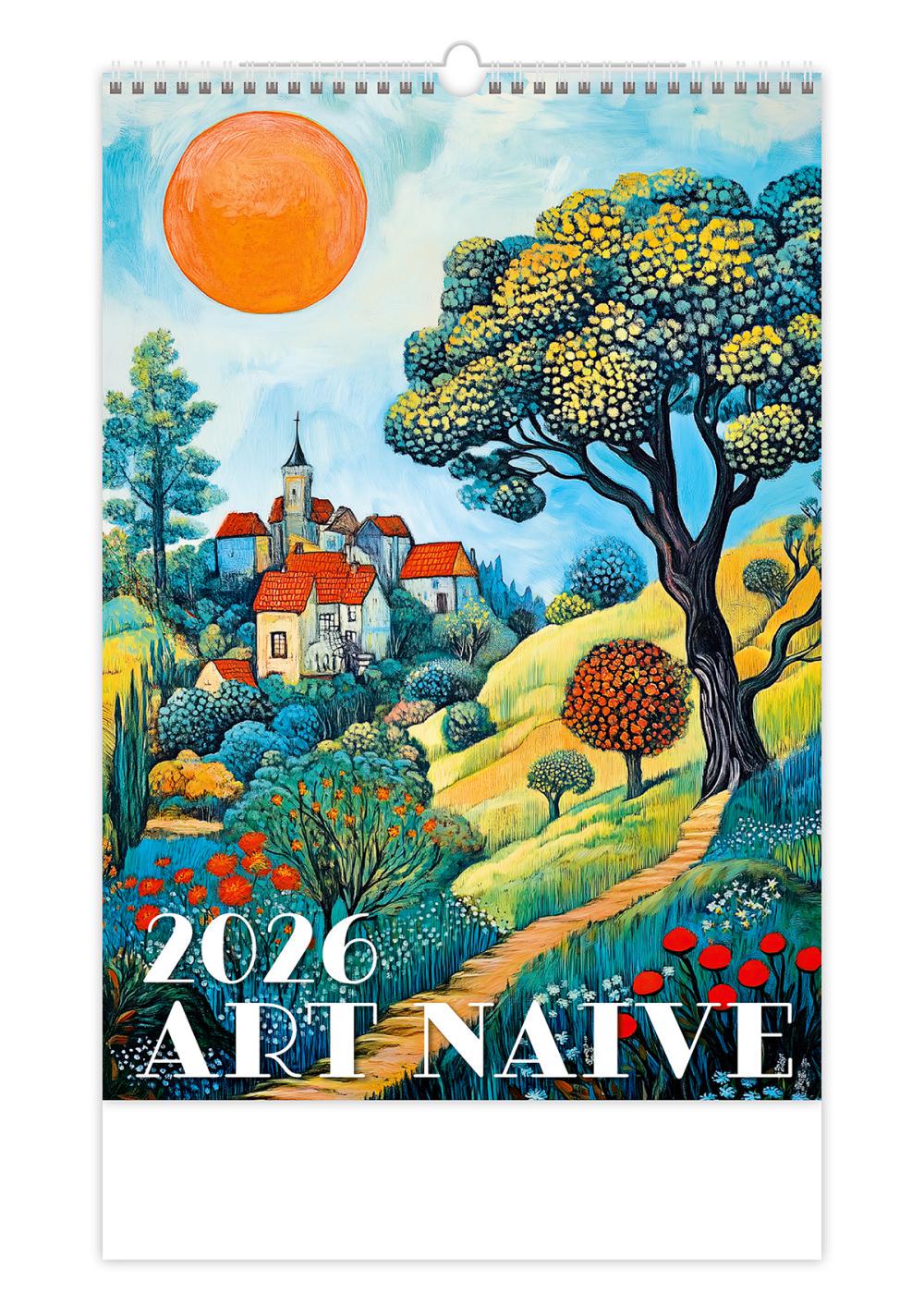 Календарь Helma 2026 Art Naive 31,5x45 см (N150-26)