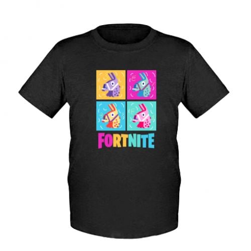 Футболка детская Fortnite Llamas 164 см Черный (685747-2-61198-XL)