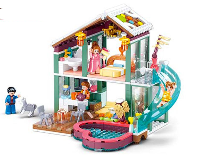 Конструктор Sluban Happy Diary 439 дет. (M38-B0961)