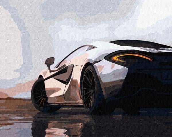 Картина по номерам Идейка Стальная мечта 40х50 см в термопакете (КНО2522-mt)