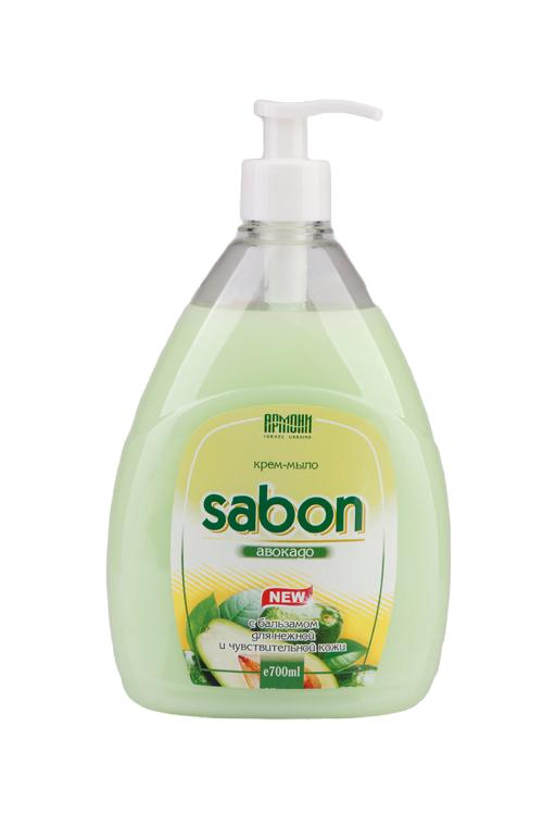 Крем-мыло жидкое Армони Sabon Авокадо с дозатором 700 мл (2698)
