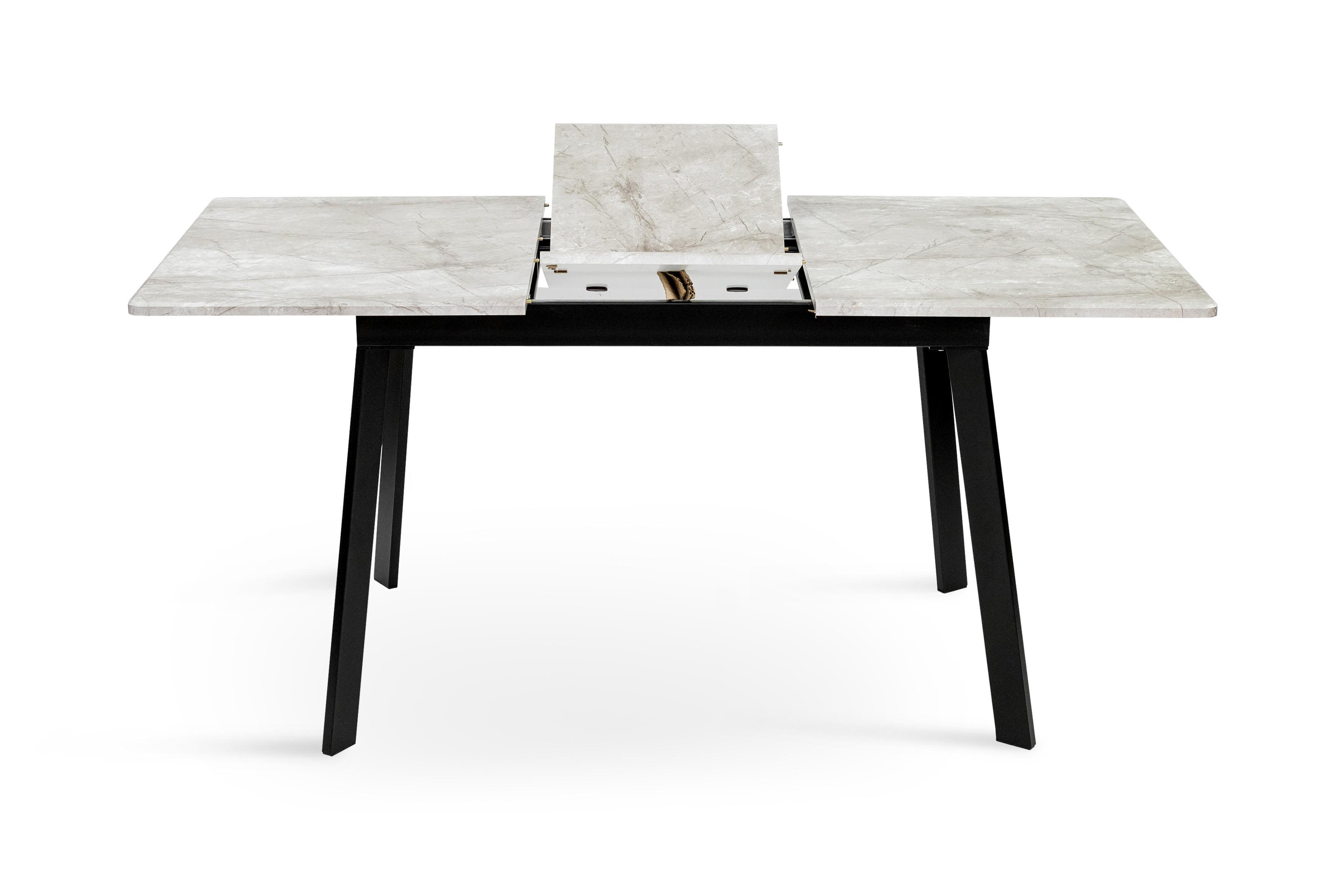 Обеденный стол Фиджи Этна 1200/1600х750х760 мм Черный/Базальт (GAА0056167) - фото 3