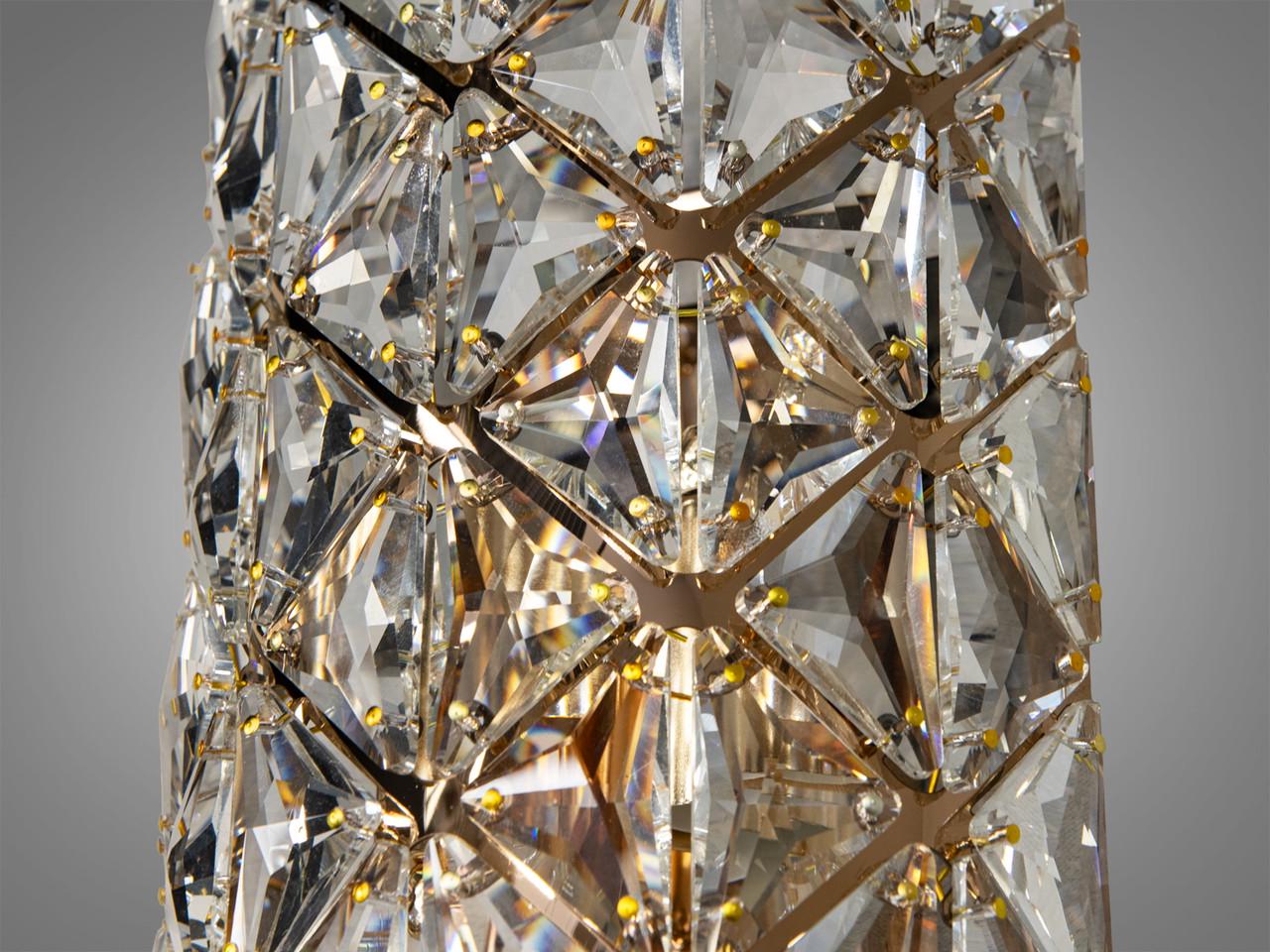 Бра с хрусталем для гостиной 9133-B300GD Золотой (2816779406) - фото 3 Бра с хрусталем для гостиной 9133-B300GD Золотой (2816779406) - фото 3