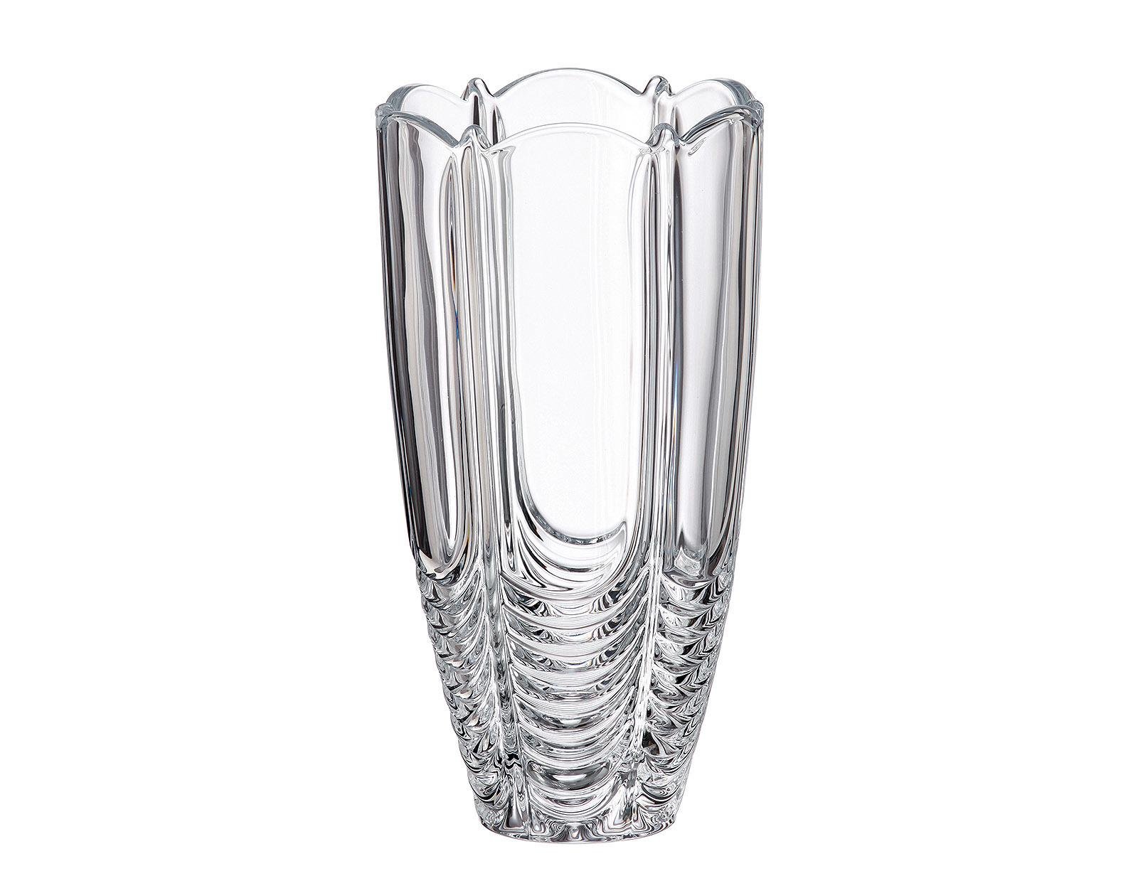 Ваза для цветов широкая Bohemia Orion богемское стекло 250 мм (89002/99001/250)