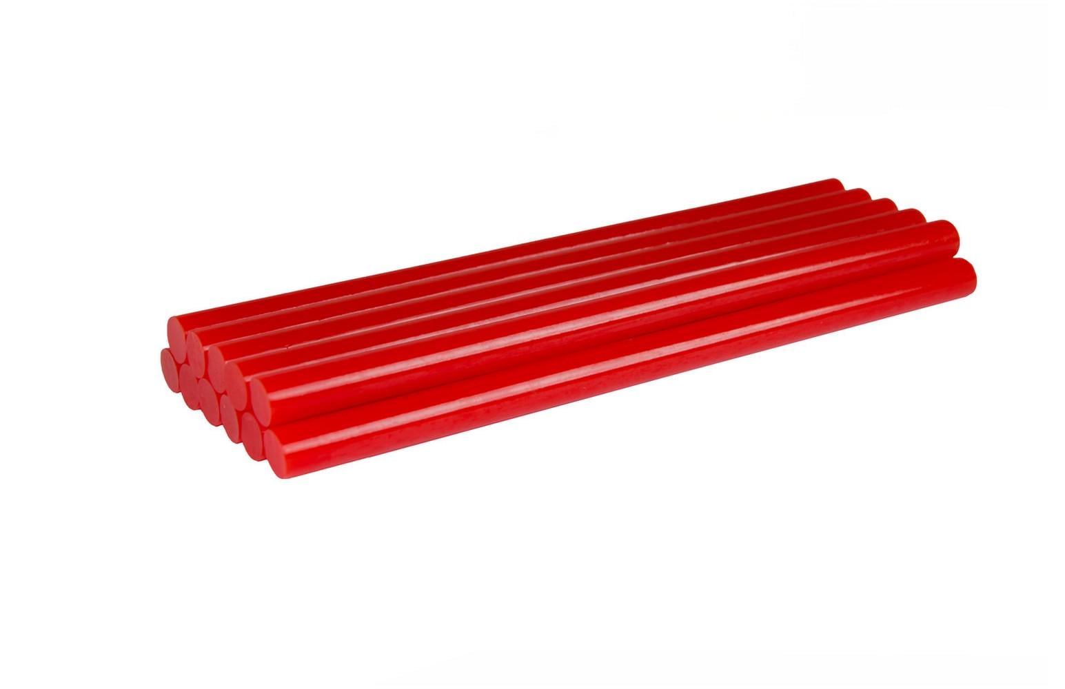 Клейові стрижні MasterTool 11,2х200 мм 12 шт. Червоний (42-1158)