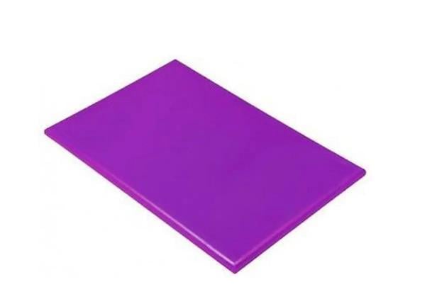 Доска разделочная Yelkar Plastik острые края HACCP YP 1301 300х400х10 мм Purple