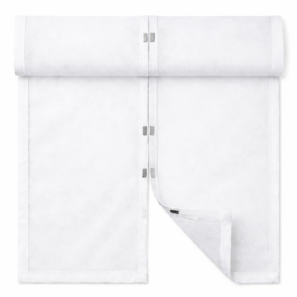 Москітна сітка на магнітах Apalus BF003 White 95х200 см з монтажним комплектом (33542662)