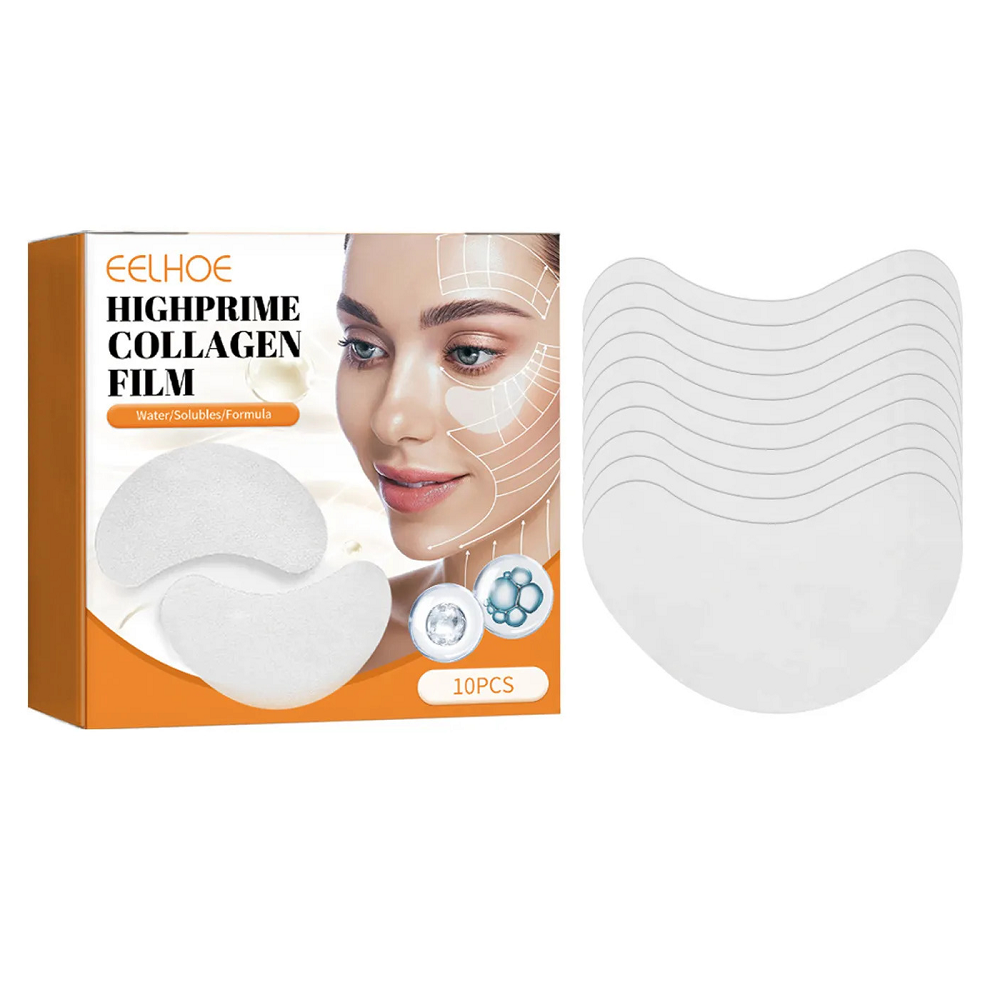 Патчи под глаза коллагеновые растворимые EELHOE для удаления морщин и темных кругов 10 шт. (BAH6151A)