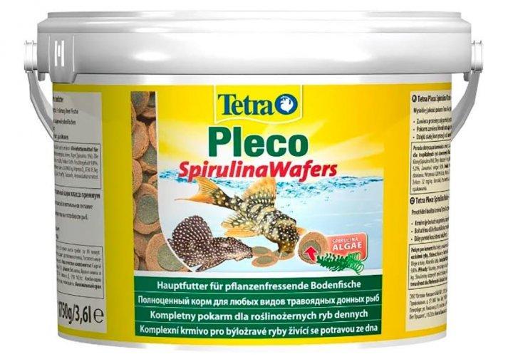 Корм для рыб Tetra Pleco Spirulina Wafers 3,6 л 1,75 кг