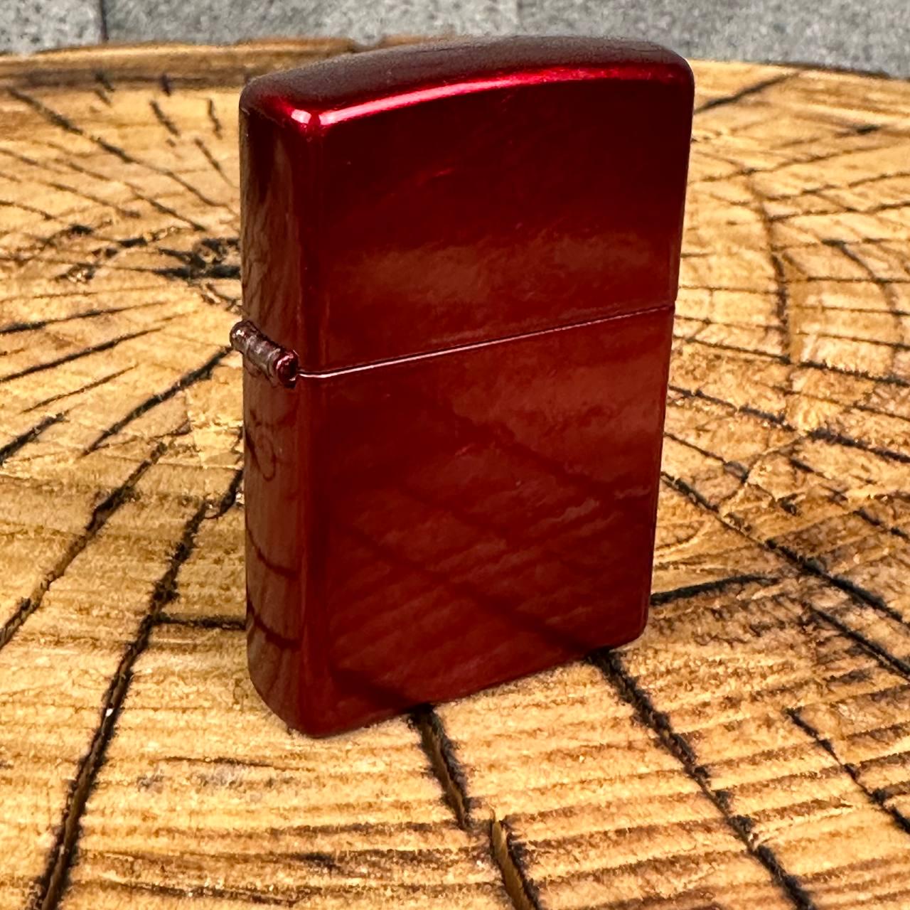 Зажигалка бензиновая ZIPPO Candy Apple в подарочной упаковке Red - фото 5