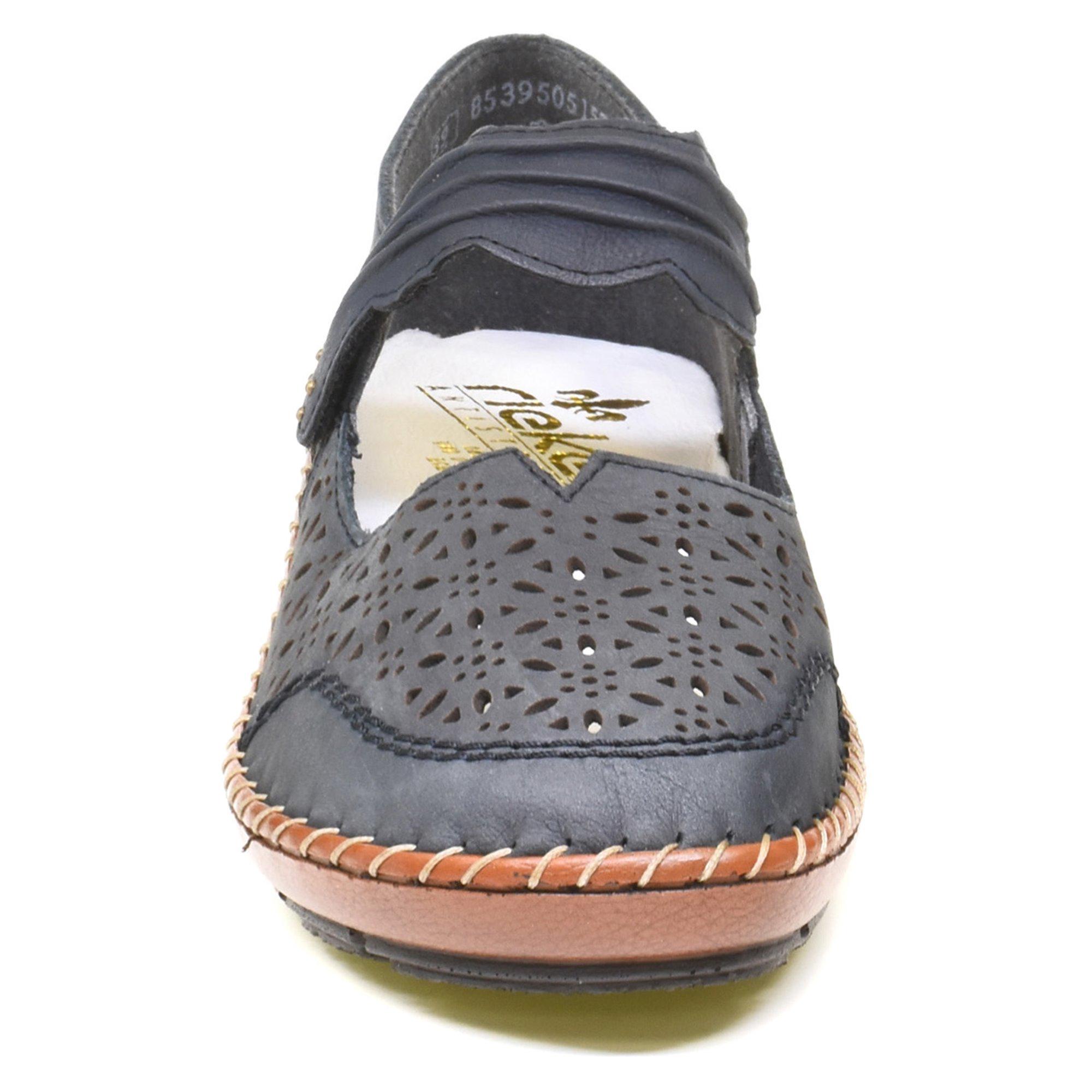 Слипоны женские Rieker р. 38 Темно-синий (089220-38) - фото 9 Слипоны женские Rieker р. 38 Темно-синий (089220-38) - фото 9