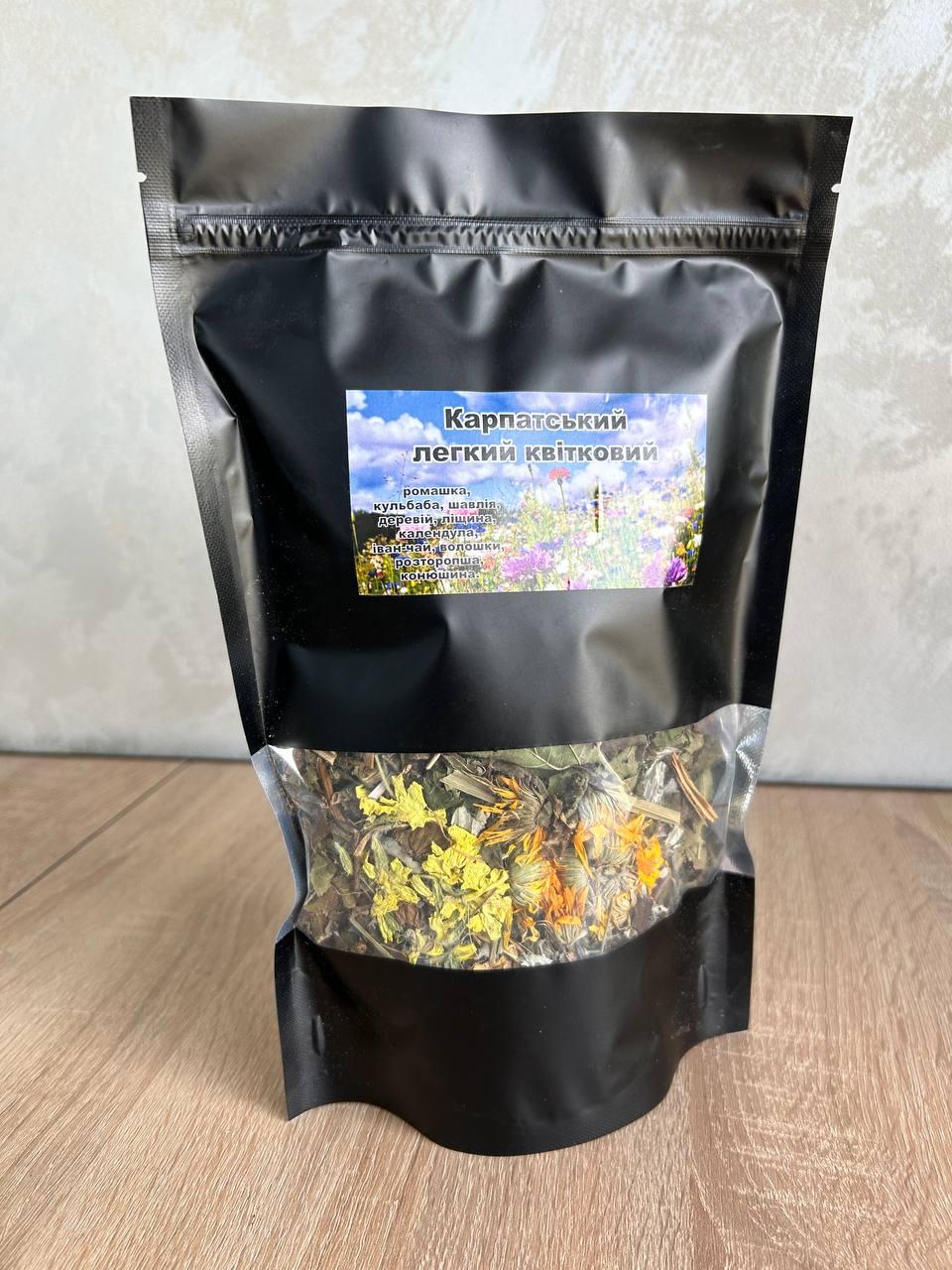 Чай Карпатський легкий цветочный травяной 100 г (1846998710)