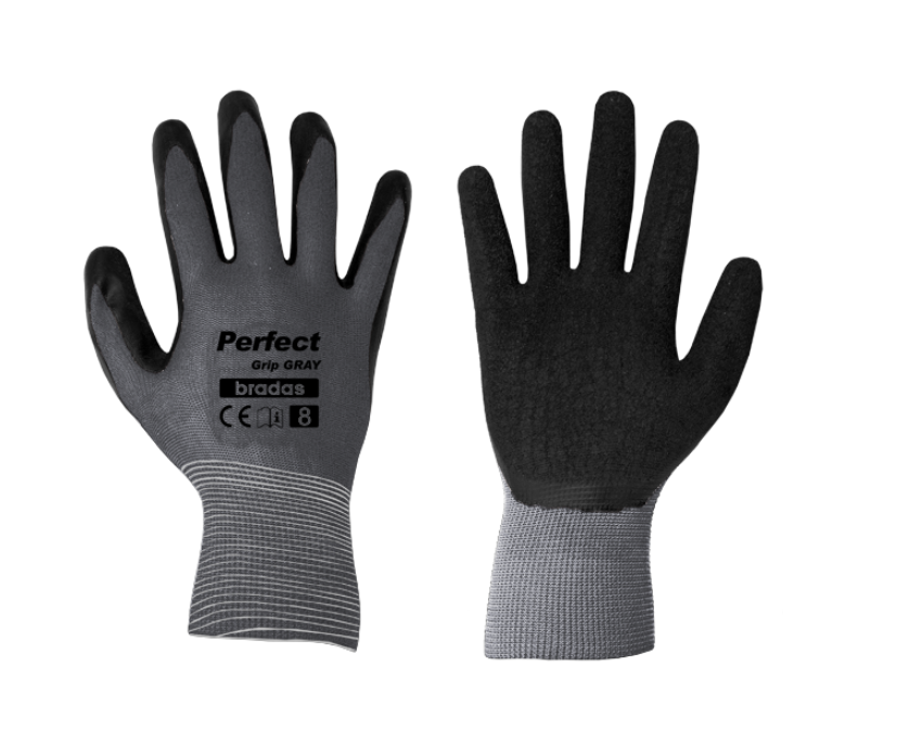 Перчатки защитные perfect grip латекс р.10 Gray (RWPGGY10)