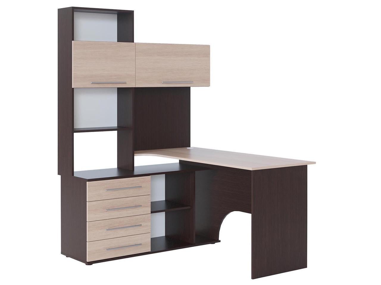 Компьютерный стол XDesk-14 с тумбой и надстройкой 1400 мм (КСXD14) Компьютерный стол XDesk-14 с тумбой и надстройкой 1400 мм (КСXD14)