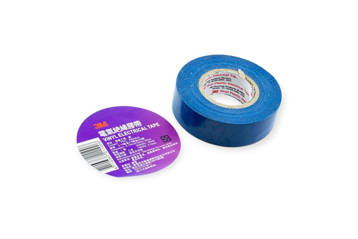 Изолента 3M 20 м х 19 мм Синий (34519898)