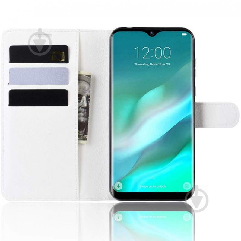 Чохол-книжка Litchie Wallet для Doogee Y8 White (hub_sajF07094) - фото 6