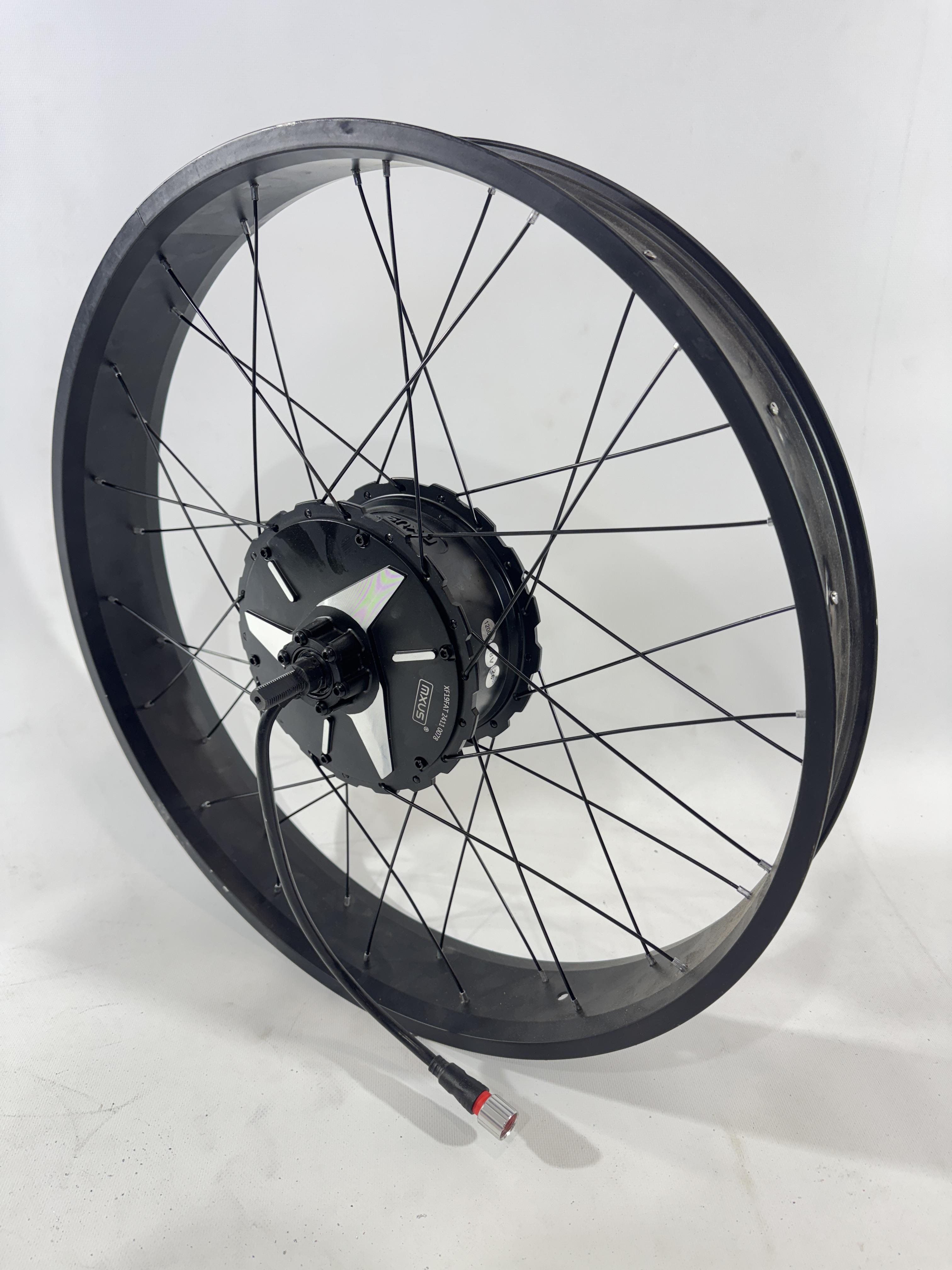 Мотор-колесо для электровелосипеда MXUS GDR-19FAT редукторный задний для фетбайка 48В 1200 Вт