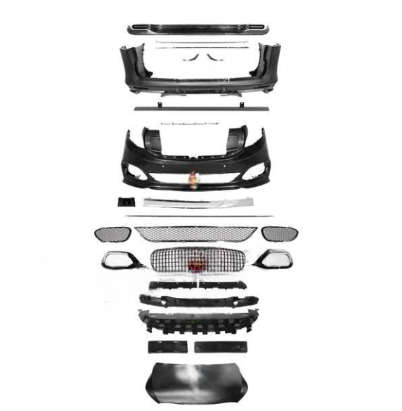 Комплект обвеса GBT Maybach Type-X223 с капотом для Mercedes Vito/V-class W447 2014- гг. разные материалы под покраску (128366)
