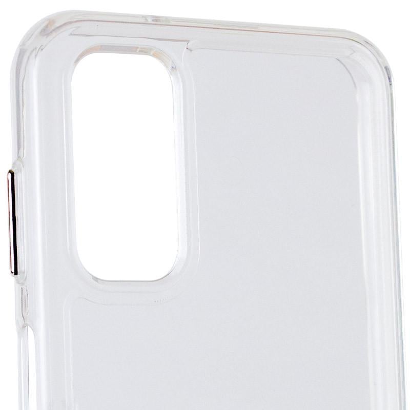 Противоударный чехол TPU+PC 2.0 mm metal buttons для Samsung Galaxy M54 5G Clear - фото 2