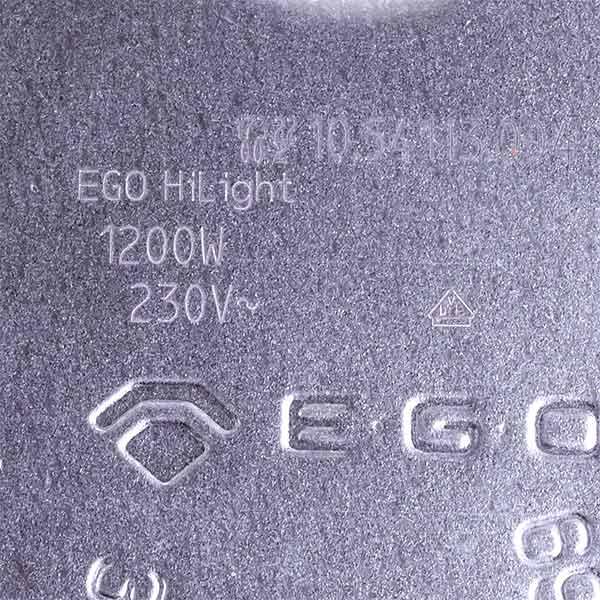 Конфорка 553893 EGO 1200W для стеклокерамической поверхности Gorenje (00000037287) - фото 4